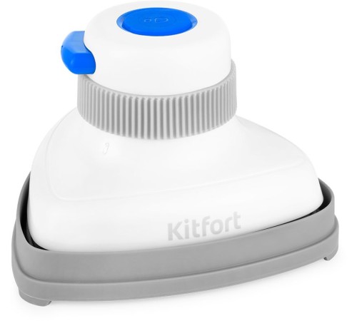 Отпариватель ручной Kitfort КТ-9131-3 800Вт белый/синий Отпариватель ручной Kitfort КТ-9131-3 800Вт белый/синий
