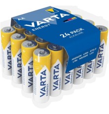 Батарея Varta Energy LR6 AA (24шт) блистер