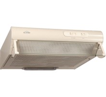 Вытяжка козырьковая Elikor Davoline 60П-290-П3Л бежевый управление: ползунковое (1 мотор)