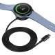Беспроводное зар./устр. Deppa 2.5W 1A USB Type-C для Samsung черный (24023)
