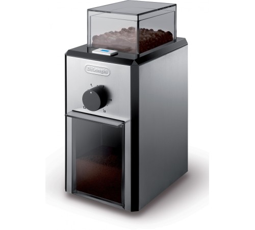Кофемолка Delonghi KG89 110Вт сист.помол.:жернова вместим.:120гр серебристый Кофемолка Delonghi KG89 110Вт сист.помол.:жернова вместим.:120гр серебристый