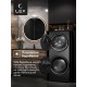 Стиральная машина Lex LWM10714LuxIDD класс: A+++ загр.фронтальная макс.:10кг (с сушкой) черный инвертер