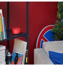 Умная колонка Yandex Станция Лайт Алиса красный 5W 1.0 BT 10м (YNDX-00025R)