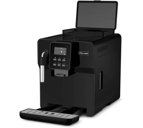 Кофемашина Rondell RDE-1109 1350Вт черный/серебристый Кофемашина Rondell RDE-1109 1350Вт черный/серебристый
