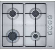 Газовая варочная поверхность Bosch PBP6C5B82O нержавеющая сталь