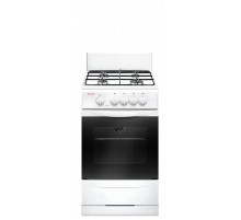 Плита Газовая Gefest ПГ 3200-08 К33 белый/черный (без крышки) реш.сталь