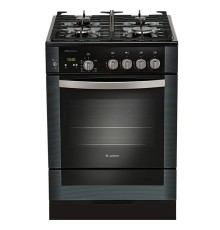 Плита Газовая Gefest ПГ 6500-03 0044 черный (без крышки) реш.чугун