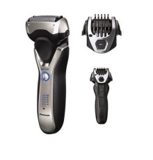 Бритва сетчатая Panasonic ES-RT77-S520 реж.эл.:3 питан.:аккум. серебристый/черный