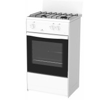 Плита Газовая Darina 1AS GM 521 001 W белый/черный (без крышки) реш.сталь