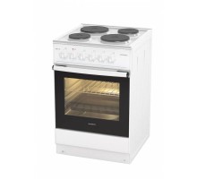 Плита Электрическая Darina 1B EM 341 406 W белый/черный эмаль (без крышки)