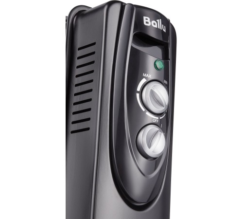 Радиатор масляный Ballu Classic Black BOH/CL-07BRN 1500Вт черный/серый Радиатор масляный Ballu Classic Black BOH/CL-07BRN 1500Вт черный/серый