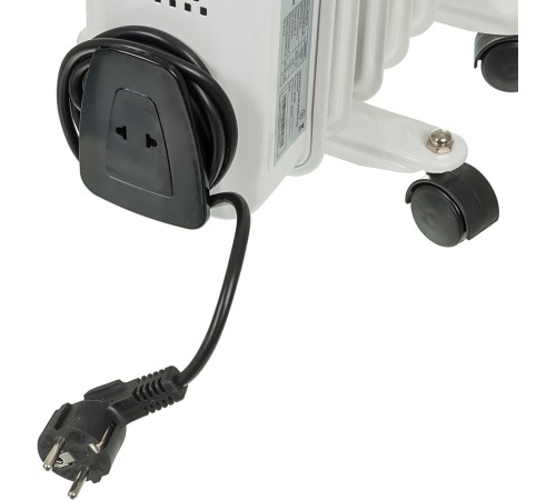 Радиатор масляный Ballu Classic BOH/CL-07WRN 1500Вт белый/черный Радиатор масляный Ballu Classic BOH/CL-07WRN 1500Вт белый/черный
