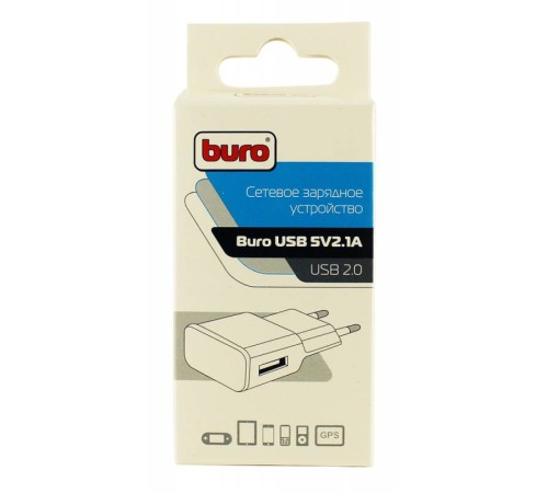 Сетевое зар./устр. Buro TJ-159b 10.5W 2.1A USB-A универсальное черный Сетевое зар./устр. Buro TJ-159b 10.5W 2.1A USB-A универсальное черный
