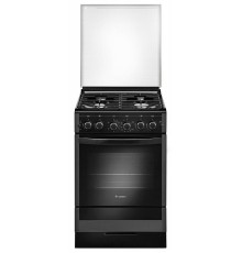 Плита Газовая Gefest ПГ 5300-02 0046 черный (стеклянная крышка) реш.чугун