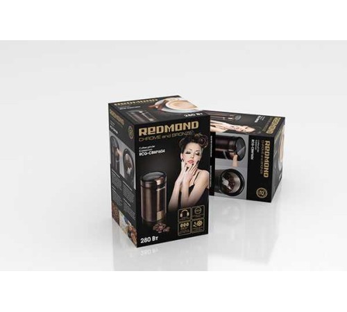 Кофемолка Redmond RCG-CBM1604 280Вт сист.помол.:ротац.нож вместим.:50гр серый Кофемолка Redmond RCG-CBM1604 280Вт сист.помол.:ротац.нож вместим.:50гр серый
