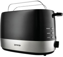 Тостер Gorenje T850BK 850Вт черный/серебристый