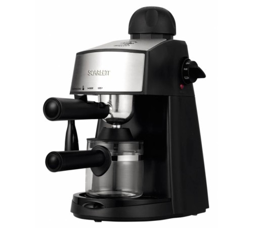 Кофеварка рожковая Scarlett SC-CM33004 800Вт черный Кофеварка рожковая Scarlett SC-CM33004 800Вт черный
