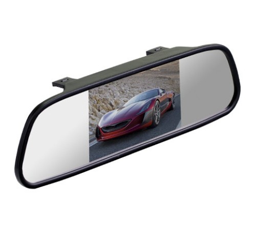 Зеркало заднего вида с монитором Silverstone F1 Interpower IP Mirror 5" 5" 16:9 480x272 4Вт Зеркало заднего вида с монитором Silverstone F1 Interpower IP Mirror 5" 5" 16:9 480x272 4Вт