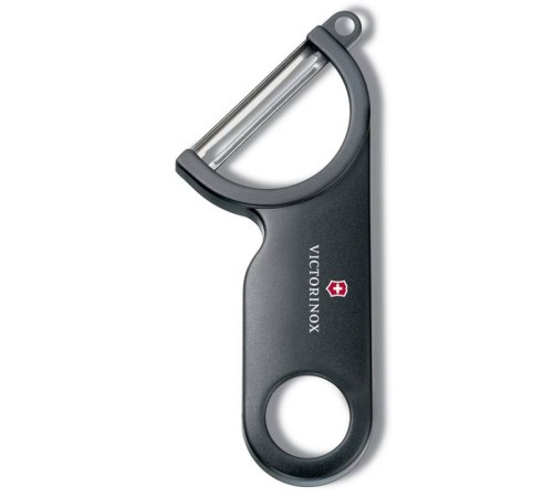 Овощечистка для овощей и фруктов Victorinox Potato Peeler черный упак.:европодвес (7.6073.3) Овощечистка для овощей и фруктов Victorinox Potato Peeler черный упак.:европодвес (7.6073.3)