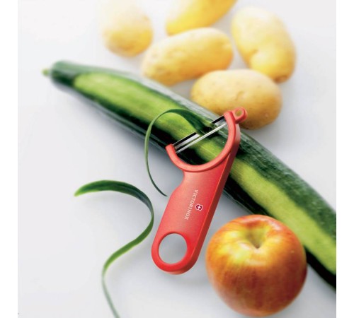 Овощечистка для овощей и фруктов Victorinox Potato Peeler красный упак.:европодвес (7.6073) Овощечистка для овощей и фруктов Victorinox Potato Peeler красный упак.:европодвес (7.6073)