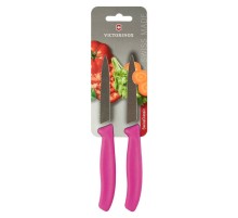 Набор ножей кухон. Victorinox Swiss Classic 6.7796.L5B компл.:2предм. розовый блистер