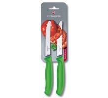Набор ножей кухон. Victorinox Swiss Classic Tomato and Table 6.7836.L114B (6.7836.L114B) компл.:2предм. салатовый блистер