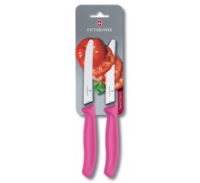 Набор ножей кухон. Victorinox Swiss Classic 6.7836.L115B компл.:2предм. розовый блистер