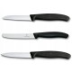 Набор ножей кухон. Victorinox Swiss Classic Paring 6.7113.3 компл.:3предм. черный европодвес