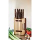 Набор ножей кухон. Victorinox Wood (5.1150.11) компл.:11предм. с подставкой дерево подар.коробка