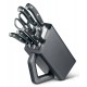 Набор ножей кухон. Victorinox Grand Maitre Cutlery Block 7.7243.6 (7.7243.6) компл.:6предм. с подставкой черный подар.коробка