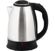 Чайник электрический Scarlett SC-EK21S26 2л. 1800Вт серебристый корпус: металл/пластик (EK21S26)