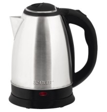 Чайник электрический Scarlett SC-EK21S26 2л. 1800Вт серебристый корпус: металл/пластик (EK21S26)