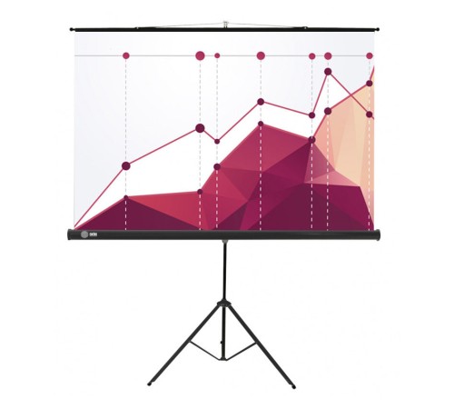 Экран Cactus 180x180см Triscreen CS-PST-180x180 1:1 напольный рулонный черный Экран Cactus 180x180см Triscreen CS-PST-180x180 1:1 напольный рулонный черный