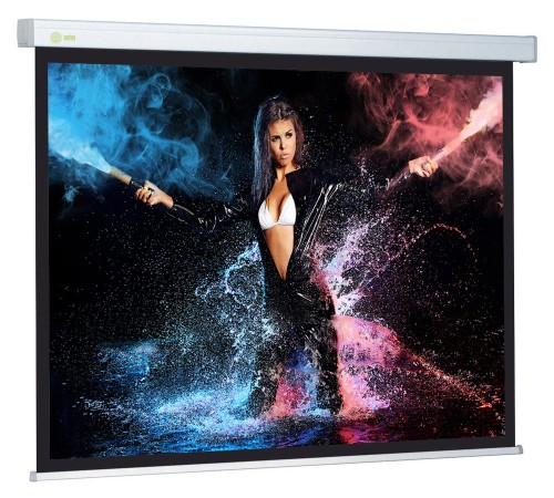 Экран Cactus 180x180см Wallscreen CS-PSW-180x180 1:1 настенно-потолочный рулонный белый Экран Cactus 180x180см Wallscreen CS-PSW-180x180 1:1 настенно-потолочный рулонный белый