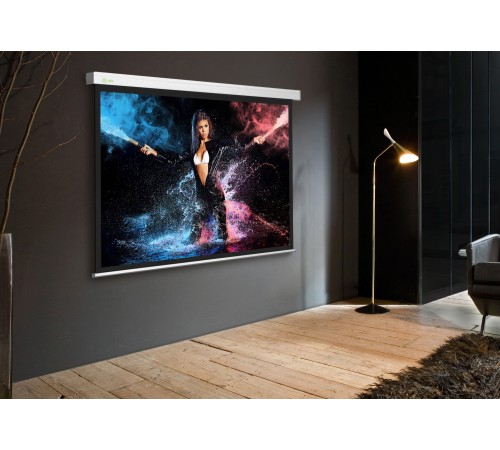 Экран Cactus 180x180см Wallscreen CS-PSW-180x180 1:1 настенно-потолочный рулонный белый Экран Cactus 180x180см Wallscreen CS-PSW-180x180 1:1 настенно-потолочный рулонный белый