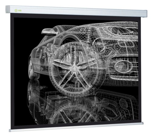 Экран Cactus 213x213см Wallscreen CS-PSW-213x213 1:1 настенно-потолочный рулонный белый Экран Cactus 213x213см Wallscreen CS-PSW-213x213 1:1 настенно-потолочный рулонный белый