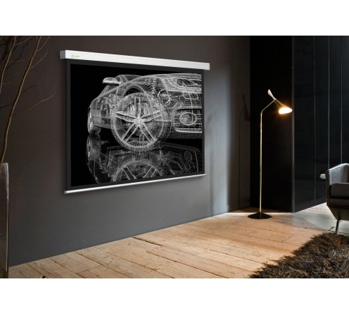 Экран Cactus 213x213см Wallscreen CS-PSW-213x213 1:1 настенно-потолочный рулонный белый Экран Cactus 213x213см Wallscreen CS-PSW-213x213 1:1 настенно-потолочный рулонный белый