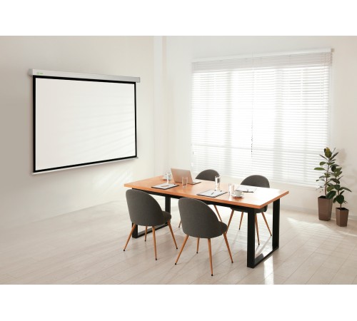Экран Cactus 104.6x186см Wallscreen CS-PSW-104x186 16:9 настенно-потолочный рулонный белый Экран Cactus 104.6x186см Wallscreen CS-PSW-104x186 16:9 настенно-потолочный рулонный белый