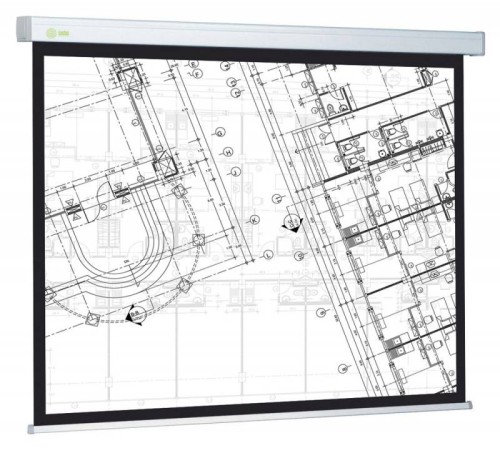 Экран Cactus 124.5x221см Wallscreen CS-PSW-124x221 16:9 настенно-потолочный рулонный белый Экран Cactus 124.5x221см Wallscreen CS-PSW-124x221 16:9 настенно-потолочный рулонный белый