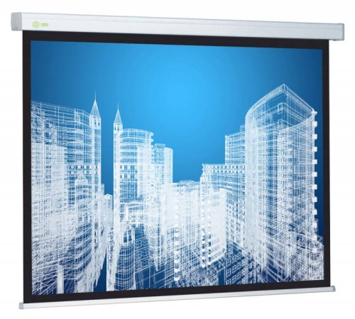 Экран Cactus 187x332см Wallscreen CS-PSW-187x332 16:9 настенно-потолочный рулонный белый Экран Cactus 187x332см Wallscreen CS-PSW-187x332 16:9 настенно-потолочный рулонный белый