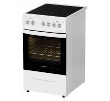 Плита Электрическая Darina 1D5 EC 241 614 W белый/черный стеклокерамика (без крышки)