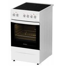 Плита Электрическая Darina 1D5 EC 241 614 W белый/черный стеклокерамика (без крышки)