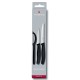 Набор ножей кухон. Victorinox Swiss Classic Paring 6.7113.31 компл.:3предм. черный европодвес