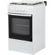 Плита Газовая Darina 1B1 GM 441 008 W белый/черный (стеклянная крышка) реш.чугун