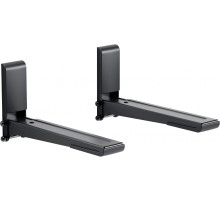 Кронштейн для СВЧ Holder MWS-2003 черный макс.40кг настенный фиксированный