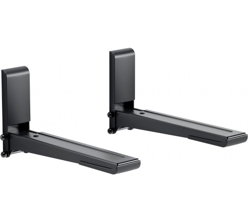 Кронштейн для СВЧ Holder MWS-2003 черный макс.40кг настенный фиксированный Кронштейн для СВЧ Holder MWS-2003 черный макс.40кг настенный фиксированный