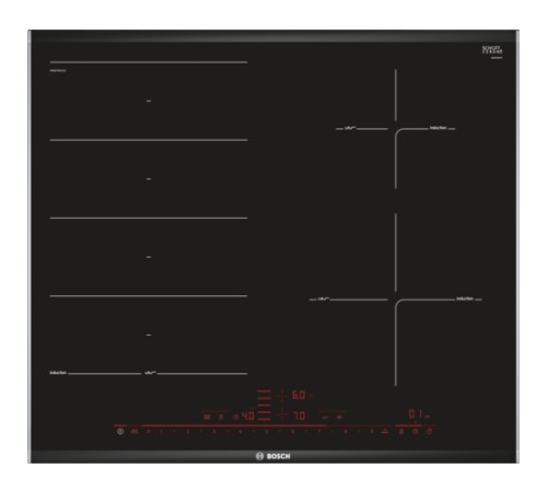 Индукционная варочная поверхность Bosch PXE675DC1E черный Индукционная варочная поверхность Bosch PXE675DC1E черный