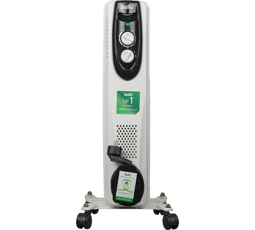 Радиатор масляный Ballu Classic BOH/CL-05WRN 1000Вт белый/черный Радиатор масляный Ballu Classic BOH/CL-05WRN 1000Вт белый/черный