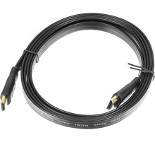 Кабель аудио-видео Buro HDMI 1.4 Flat HDMI (m)/HDMI (m) 2м. черный (BHP HDMI 2)