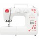 Швейная машина Janome Sakura 95 белый/цветы